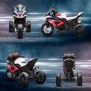 Moto per Bambini 6V con Licenza BMW HP4 con Fari Rosso