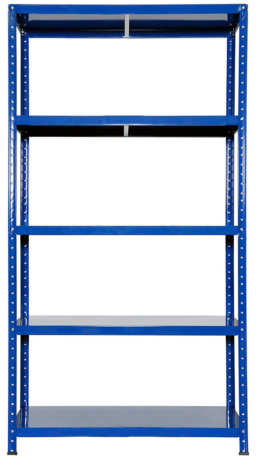 Scaffale in Metallo 5 Ripiani 100x40x187 cm Ettore Blu sconto