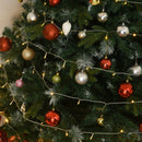 Albero di Natale Artificiale 210 cm 1622 Rami con Pigne  Pino Verde