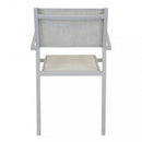 Poltrona Avana Impilabile 55x57x85 h cm in Textilene Tortora