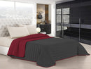 Trapuntino Doubleface 100gr Bordeaux\/Grigio Scuro Varie Misure