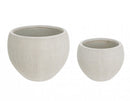 Set 2 Vasi Brush Sfera Beige