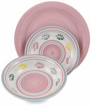 Servizio Piatti 18 Pezzi in Stoneware Soriani Nantes Multicolor