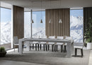 Tavolo Allungabile 180/440x90x77 cm Roxell Premium Cemento  