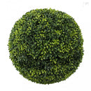 Sfera di Bosso Artificiale Ø38 cm in Polietilene Verde