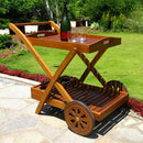 Trolley Bar 89x56x76 h cm in Legno Marrone