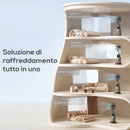 Ventilatore Nebulizzatore 90W con Serbatoio 3,1L 3 Modalità e 3 Velocità Oscillazione 70° e Timer      