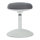 Sgabello per Estetista Girevole Altezza Regolabile Grigio Ø40x45-59 cm 