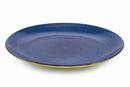 Set 6 Piatti Piani Ø27x3,5 cm in Gres Villa d'Este Home Tivoli Baita 2 Blu