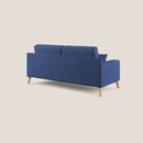Divano 2 Posti 166x95x91 cm in Tessuto Blu