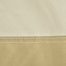 Copertura per Ombrellone 3x3 m Impermeabile Custodia con Cerniera e Laccio Beige    