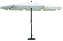 Ombrellone da Giardino Ø3 m Palo Ø48 mm in Legno e Poliestere Ecrù