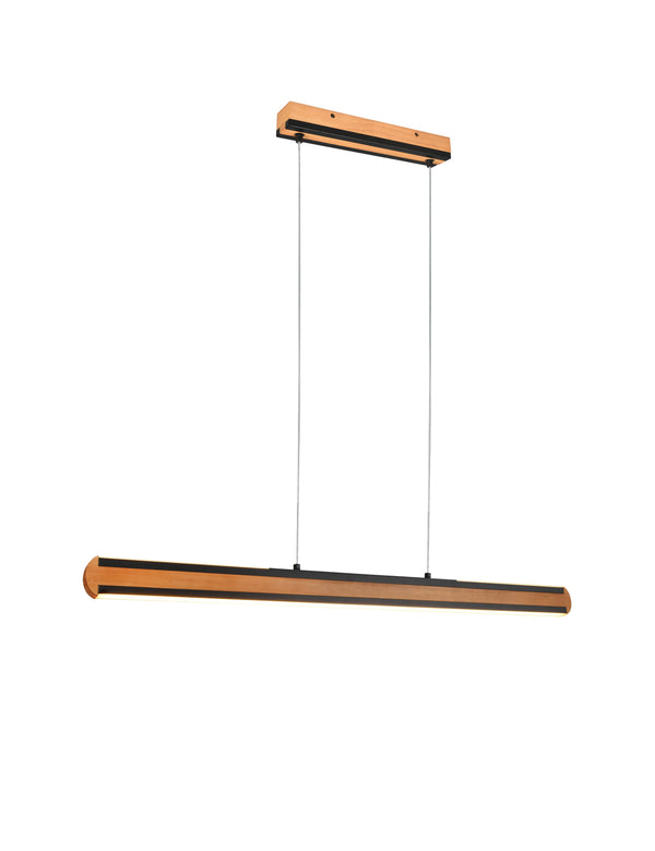 online Lampada a Sospensione da Interno a led in Legno naturale Legno Naturale