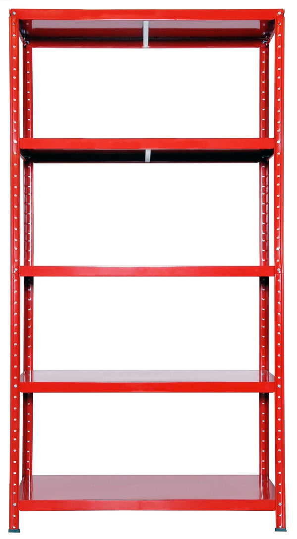 Scaffale in Metallo 5 Ripiani 100x40x187 cm Ettore Rosso online