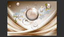 Fotomurale - Golden Abstract Carta Da Parato Erroi