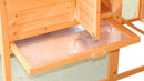 Pollaio da Giardino 198x75x103 cm Per 3-4 Galline in Legno Naturale 