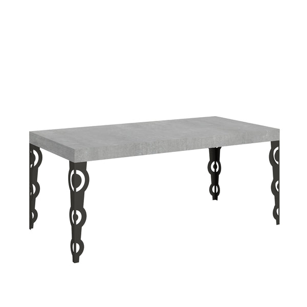 acquista Tavolo Allungabile 180-440x90x77 cm Karamay Cemento