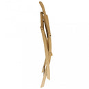 Sedia Mirage Pieghevole 42x60x85 h cm in Legno Marrone