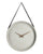 Orologio da Muro 40x6x66 cm Timeline in Legno Tortora