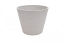 Vaso Piccolo Camelia Ø31x25,4 cm in Fibra sintetica Bianco
