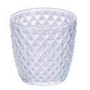 Set 6 Bicchieri Acqua in Vetro 300 ml Villa d'Este Home Tivoli Geometrie Clear