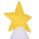 Albero di Natale Gonfiabile 180 cm in Poliestere con Luci LED 