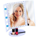 Specchio Cosmetico per Trucco Specchietto Makeup con 36 Luci Led Richiudibile Grundig