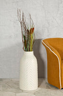 Vaso Winter Ø29x60 cm in Mgo Crema      