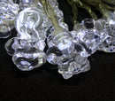 Luci di Natale 20 Led Bianco a Forma di Babbo Natale da Interno