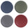 Set 4 Piatti Pizza Ø32x1 cm  in Ceramica VdE Tivoli 1996 Colours