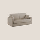 Divano Letto 2 Posti 166x92x96 cm in Tessuto Beige