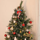 Albero di Natale Artificiale 210 cm 1622 Rami con Pigne  Pino Verde