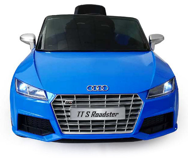 Macchina Elettrica per Bambini 12V con Licenza Audi TT S Roadster Blu sconto