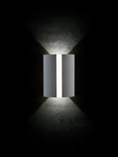 Applique da Esterno a LED 3W+6W 4000K Sovil Grigio