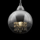 Lampada pendente Pendant in Metallo Iceberg Nickel