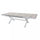 Tavolo Allungabile Djerba 200/260x100x75 h cm in Alluminio Bianco