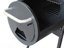 Barbecue a Carbonella 110x64x113,5 h cm in Acciaio Nero