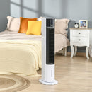 Raffrescatore Ventilatore Evaporativo 3 Litri 60W con Telecomando Bianco