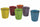 Set 6 Bicchieri Acqua in Ceramica 350 ml Villa d'Este Home Tivoli Baita