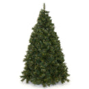 Albero di Natale Artificiale Alaska Verde Ignifugo 1506 Rami Altezza 210Cm