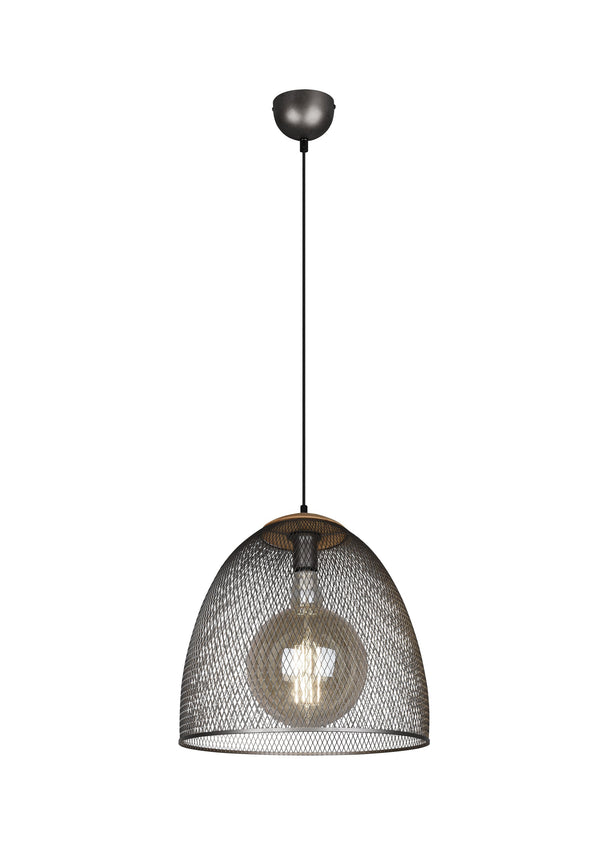 Lampada a Sospensione da Interno a LED in Metallo Nickel Anticato prezzo