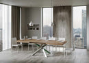 Tavolo Allungabile 160-264x90x77 cm Volantis Quercia Naturale