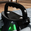 Set 6 Pesi Manubri con Supporto Coppie da 1-2-3 Kg in Metallo Verde e Nero   