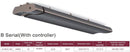 Radiatore Elettrico da Soffitto ad Infrarossi in Alluminio 2400W Jessen Nero