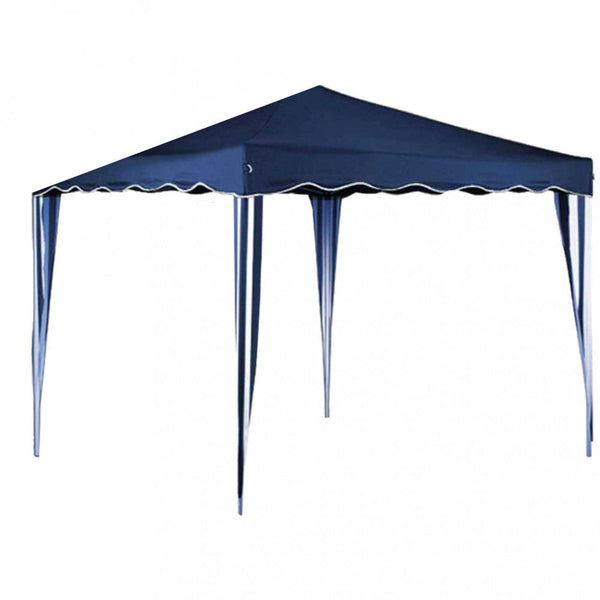 prezzo Gazebo Pieghevole 3x3 m in Acciaio Blu