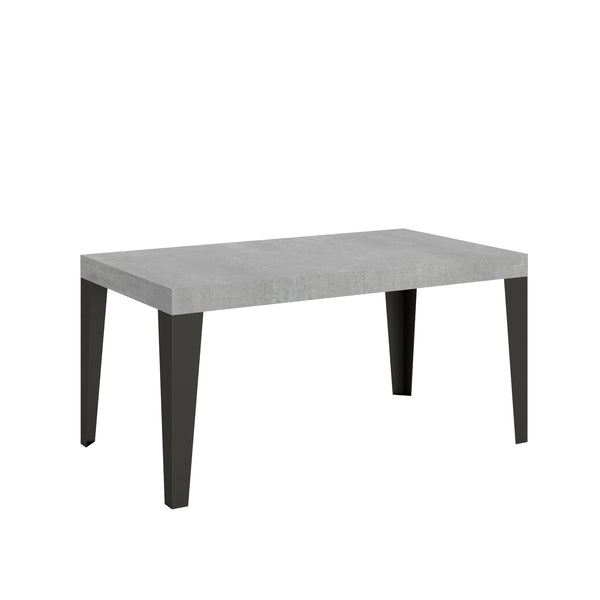 sconto Tavolo Allungabile 160-420x90x77 cm Flame Cemento