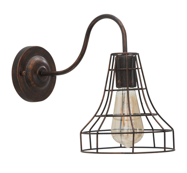 Lampada da Muro Industry 34x18x27 cm in Ferro acquista