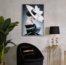 Dipinto su Tela Laccato Marty con Cornice 62x4x92 cm in Pino e Tela e Plastica      