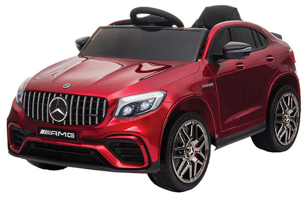 Macchina Elettrica per Bambini 12V con Licenza Mercedes GLC 63S Coupè Bordeaux Metallizzato prezzo
