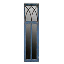 Specchio in Legno 48x3H180cm Blu